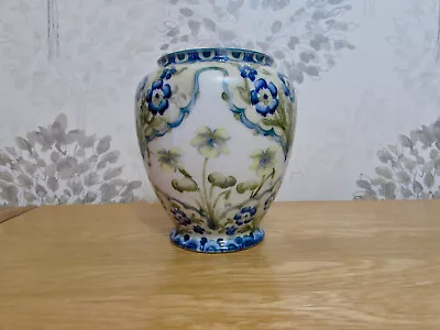 Buy William Moorcroft, Vase, Yellow Violets And Forget Me Nots Design, Circa 1908. • 800£