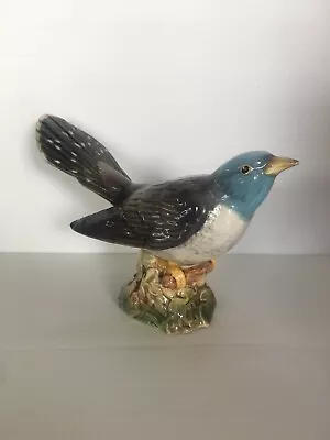 Buy Collectable Beswick Pottery Ceramic Figurine Of Cuckoo Bird 2315 Gloss Blue • 40£