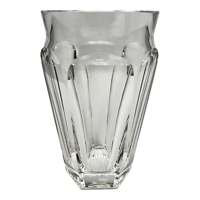 Buy Baccarat Flower Vase Nelly Crystal Panel Sides France 5-1/8 • 166.37£