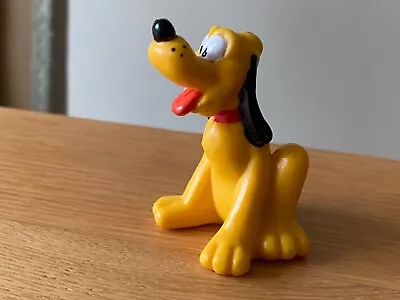 Buy Vintage Disney Pluto Collectors Figure With  Red Collar • 7£