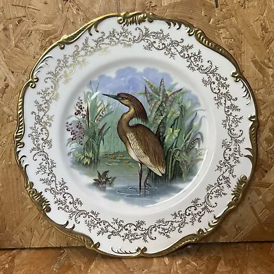 Buy Vintage Coalport China Cabinet Plate Pratt Engraving Of Heron L/E 71/150 27cm • 9.99£