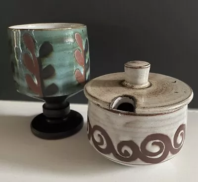 Buy Briglin Pottery - Goblet & Jam/Preserve Pot • 22£