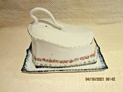 Buy Antique Circa 1900s Mosanic Bavarian Porcelain Cheese Dish • 18.66£