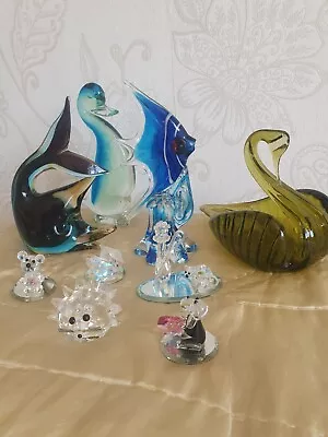 Buy Job Lot Of Glass Ware To Include Swarovski • 20£