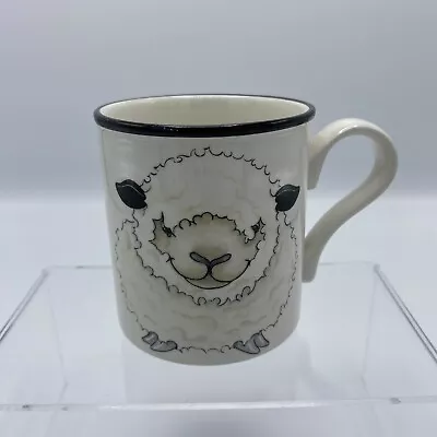 Buy VINTAGE ARTHUR WOOD SHEEP MUG Made In England Ceramic Sheep Back To Front 250ml • 9.99£