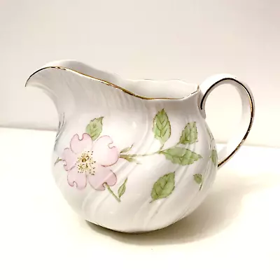 Buy Vintage Queens Creamer Jug Staffordshire Melissa Pattern English Fine Bone China • 11.60£