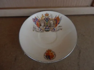 Buy King George V Silver Jubilee 1910-35  Saucer Leighton Pottery Burslem  • 9.99£