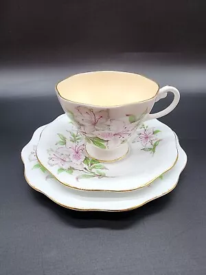 Buy Vintage Foley EB Trio Cup Saucer Plate Bone China Floral England • 17.07£