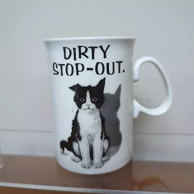 Buy Vintage Felix The Cat Dirty Stop Out Bone China Mug By Duchess Made In England • 10.95£