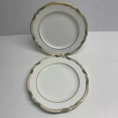 Buy Spode Copeland S China Stafford Green Leaf Side Plates, Set Of 2 ( A/8) • 35£