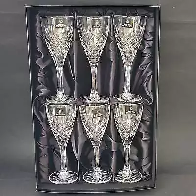 Buy Royal Doulton Canterbury Pattern Wine Glasses, Set Of 6 Boxed. 175ml • 143.99£