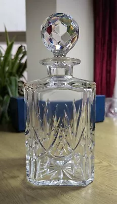Buy Vintage Edinburgh Crystal Stirling Boxed Decanter Heavy Quality 2.055 Kgs Superb • 34.50£