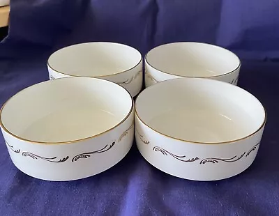 Buy Royal Stafford Golden Scallop Bone China Bowls Made For Air Canada • 10£