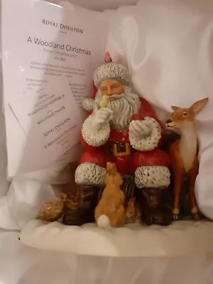 Buy Royal Doulton A Woodland Christmas  Father Christmas 2017 • 100£