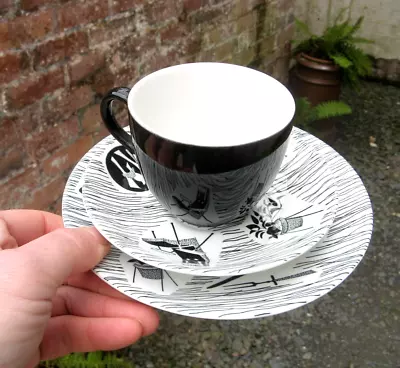 Buy Vintage Homemaker Ridgway Tea Cup Trio • 25£