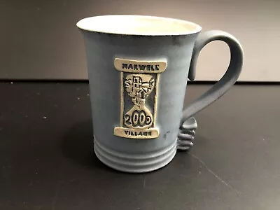 Buy Blue Vellum Glaze Coffee Mug Harwell Year 2000 Mug • 10£