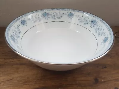 Buy Vintage Noritake Blue Hill Contempory Fine China Serving Bowl Dish Large • 25£