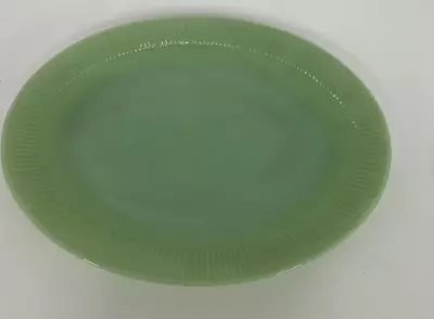 Buy Fire King Jadeite Oven Glass Oval Serving Plate #A2 • 10£