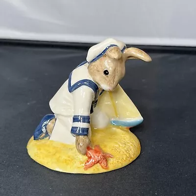 Buy Cute Royal Doulton Figurine Sailor Bunnykins DB 166 Holidays Beach Rabbit Bunny • 4.90£