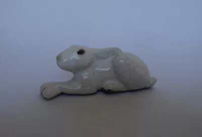 Buy Small Hare By Brian Andrew (9.7cm / 3 & 7/8 ) Raku Pottery Fired. Free UK Post. • 70£