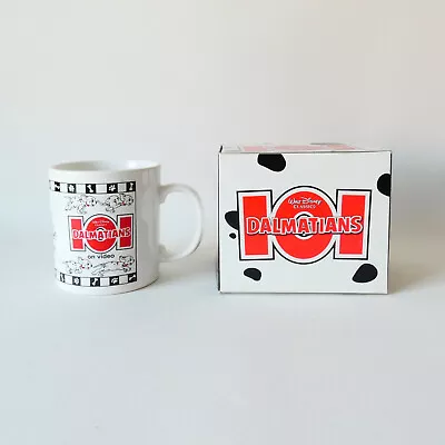 Buy Disney 101 Dalmatians On Video Staffordshire Pottery Mug. 1997. Unused. Boxed. • 8.95£