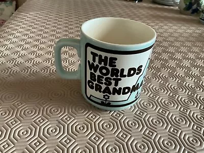 Buy Hornsea Pottery  Mug. The Worlds Best Grandma 1970's-1980's • 19.99£