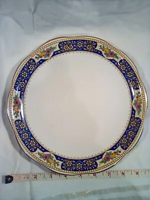 Buy B & M Nelson Ware Vintage Cake/sandwich Plate Floral Border 24cms Approx Across • 6.50£
