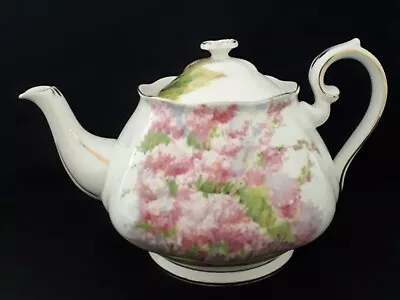 Buy Royal Albert  Blossom Time   1.2ltr Teapot C1950s • 175.59£