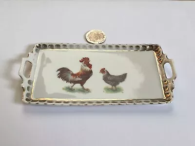 Buy Gemma Pottery Tray Chicken Hen Cockerel • 35£