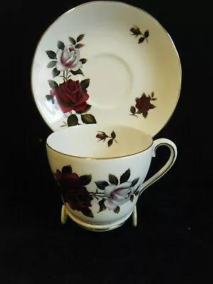 Buy Colclough Bone China  Amoretta Rose  Patt 7906 Breakfast Tea  Cup Saucer C1 • 4.99£