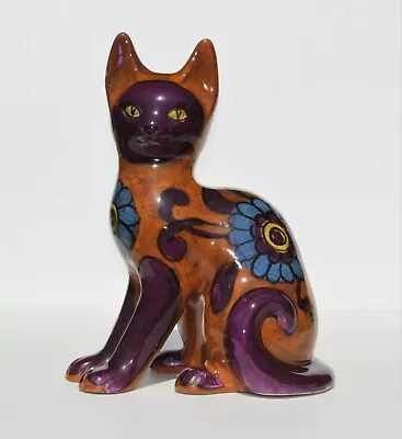 Buy Massive 60's Mid C. Modern BELLINI RAYMOR Italian Ceramic Cat Sculpture Figurine • 384.42£