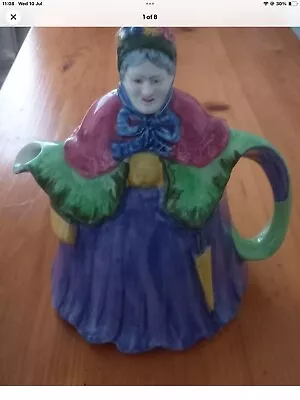 Buy Little Old Lady Novelty Tea Pot By Tony Wood Multicoloured ! Bargain ,collec • 40£