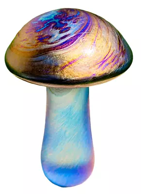 Buy Neo Art Glass Handmade Glass Mushroom Paperweights In A Selection Of Colours • 29.99£