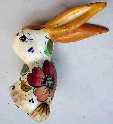 Buy Antique Ceramic Hand Painted Pottery Rabbit Dug Off A 1930's Bottle Dump.5  Inch • 9.99£