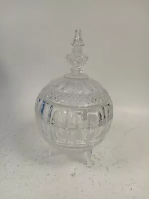 Buy Vintage Quality Crystal Cut Glass Lidded Bon Bon Bowl Sweet Dish Pre Owned/Used • 4.99£