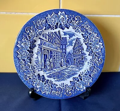 Buy Eit English Ironstone Tableware 'the Old Curiosity Shop’ Blue Small Plate • 4.99£