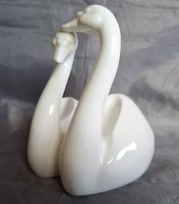 Buy Coalport.Moments By Coalport TOGETHER FOREVER.Two Swans Figurine.Bone China. • 19.90£