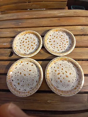 Buy 4 X Fosters Blonde Honeycomb 10  Dinner  Plates  Cornish Pottery Vintage Excelle • 29£
