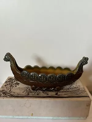 Buy Vintage Wade Pottery Viking Boat Trinket Posy Porcelain Ornament BOXED MINT • 9.99£