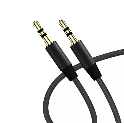 Buy Premium HiFi Aux Male 3.5mm Jack Cable Thin Phone Car Audio AUX Gold Plated 1.2m • 3.49£