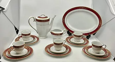 Buy Noritake Goldmere Porcelain 19 Piece Coffee Service Sh54 • 69.99£