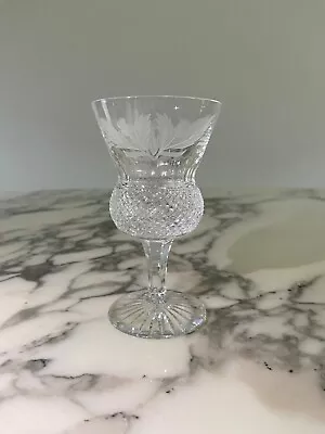 Buy Edinburgh Crystal Thistle Glass, 4.5 Inches High. Signed. • 30£