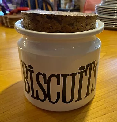 Buy Vintage 1970s T G Green Spectrum Pattern Biscuit Barrel. • 4.50£