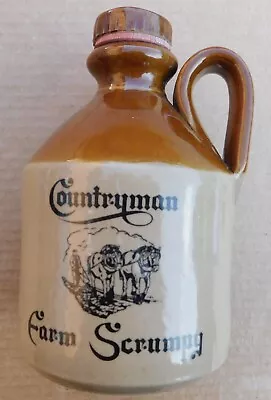 Buy Countryman Farm Scrumpy 22 Fl .oz. Flagon, Moira Stoneware With Threaded Stopper • 1.50£
