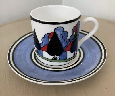 Buy Wedgwood Clarice Cliff Cafe Chic Limited Edition May Avenue Coffee Cup & Saucer • 14.99£