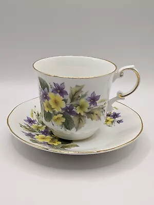 Buy Queen's Rosina China Co LTD 1875 England- Teacup And Saucer Fine Bone China • 10.93£