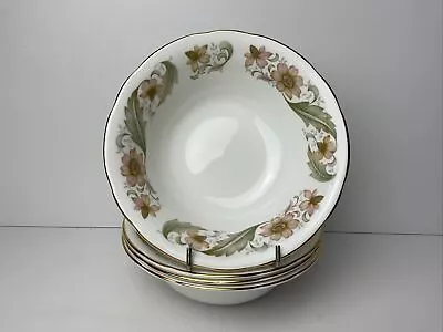 Buy Duchess Bone China Greensleeves 4 X Soup / Cereal Bowls Superb Condition 16.5cm • 14.99£