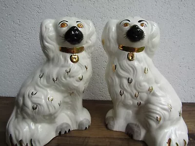 Buy Pair Of Vintage BESWICK Mantle Fire Place 8  Dogs Model 1378-5 Hand Painted • 38.95£