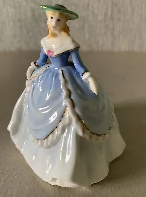 Buy Coalport China Lady Figure Doll  Miniature Bella With Hanging Loop Perfect • 14.99£