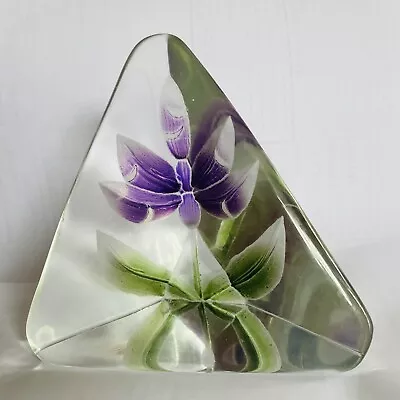 Buy Mats Jonasson Style Maleras Glass Flower Pyramid • 35£